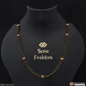 1 Gram Gold Plated 2 Line Fashion-Forward Mangalsutra Dori for Women - Style A523