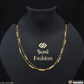 1 Gram Gold Plated Beautiful Design Funky Design Necklace for Lady - Style A460