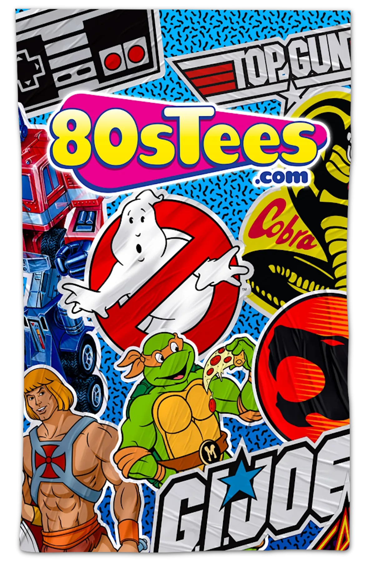 80sTees Catalog Cover Blanket - 60x80