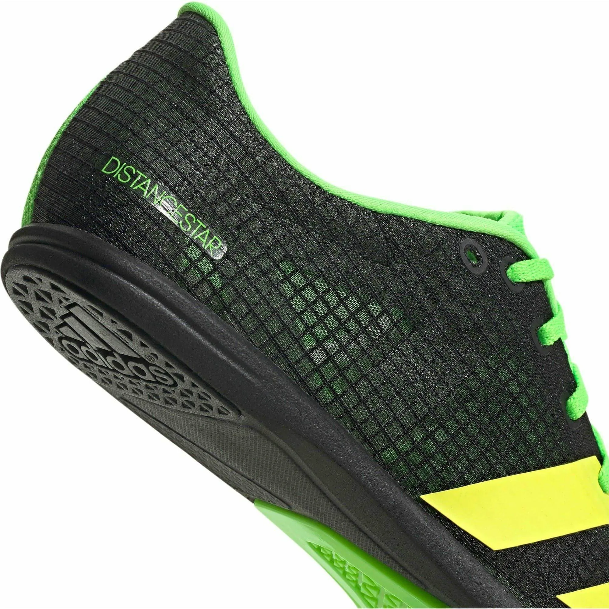 adidas Distancestar Running Spikes - Black