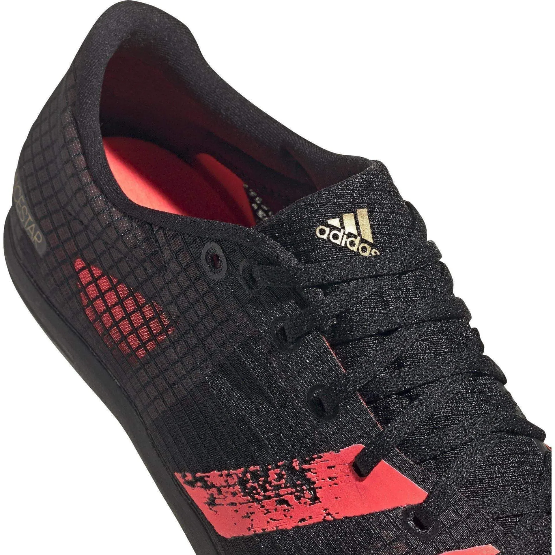 adidas Distancestar Womens Running Spikes - Black