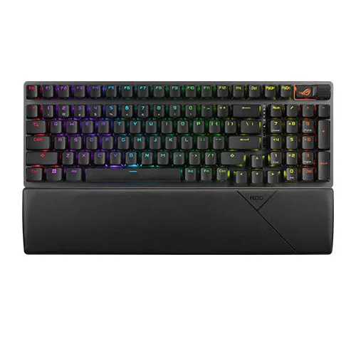 Asus ROG Strix Scope II 96 Wireless Tri-Mode Hotswappable NX STORM Mechanical Keyboard X901