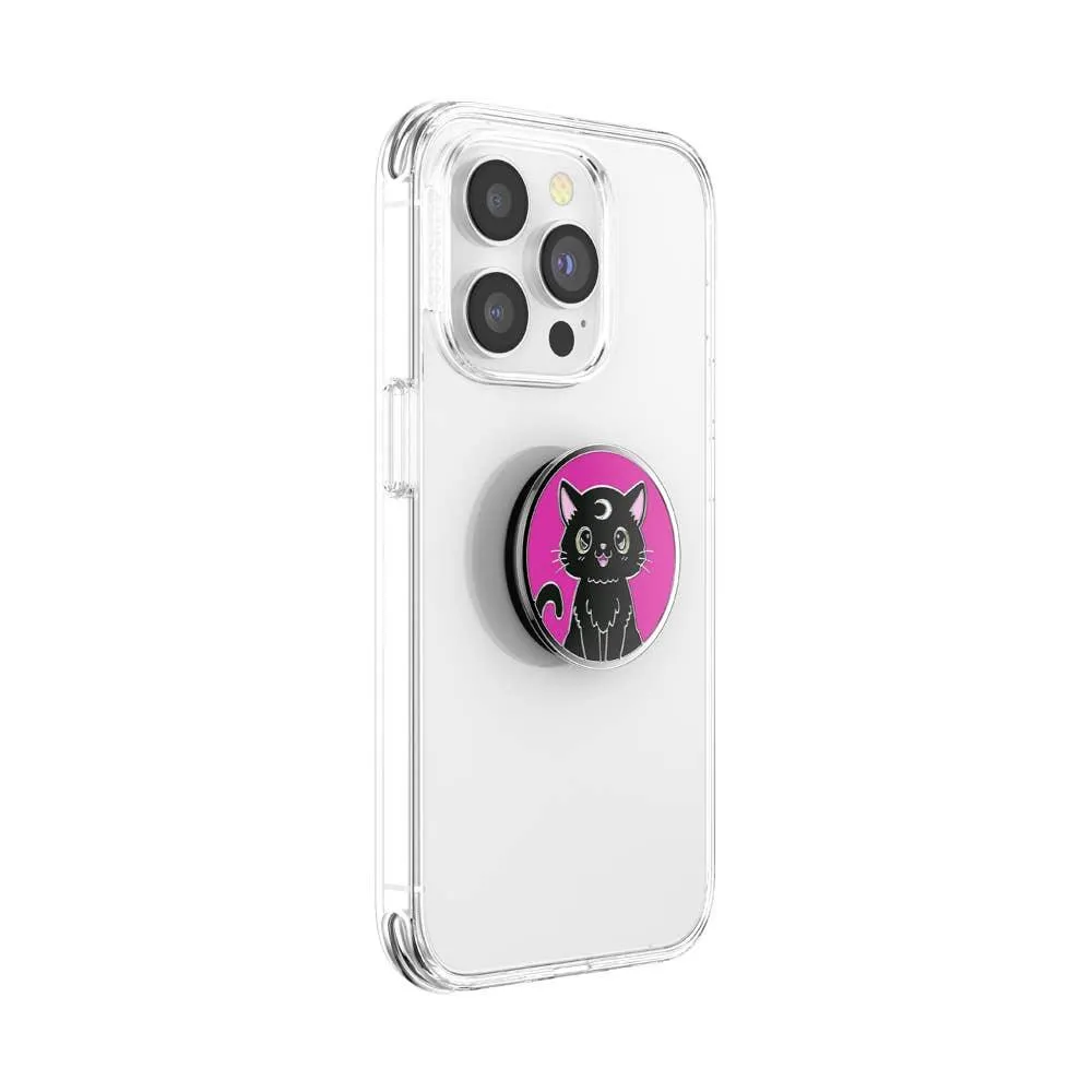 Black Cat Magic | Enamel | PopSocket