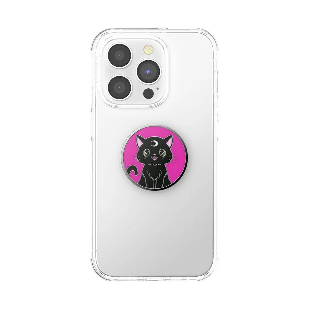 Black Cat Magic | Enamel | PopSocket