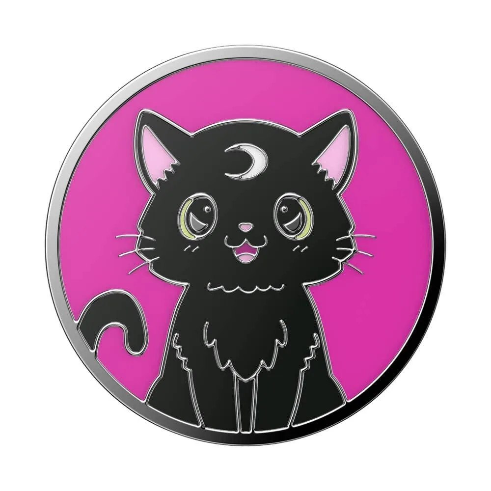 Black Cat Magic | Enamel | PopSocket