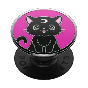 Black Cat Magic | Enamel | PopSocket