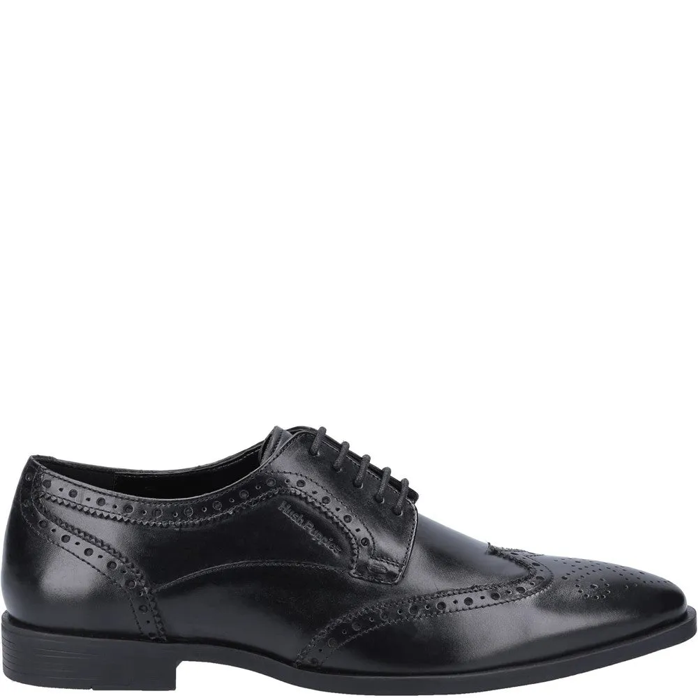 Black Elliot Brogue Shoes