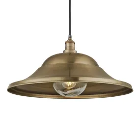 Brass Brooklyn Outdoor & Bathroom Giant Pendant - Industville