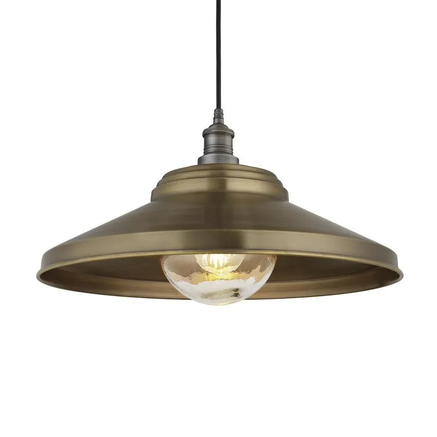 Brass Brooklyn Outdoor & Bathroom Step Pendant - Industville