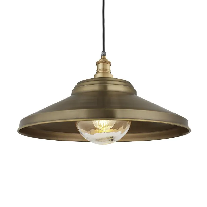 Brass Brooklyn Outdoor & Bathroom Step Pendant - Industville