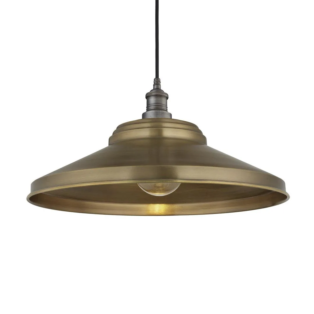 Brass Brooklyn Outdoor & Bathroom Step Pendant - Industville