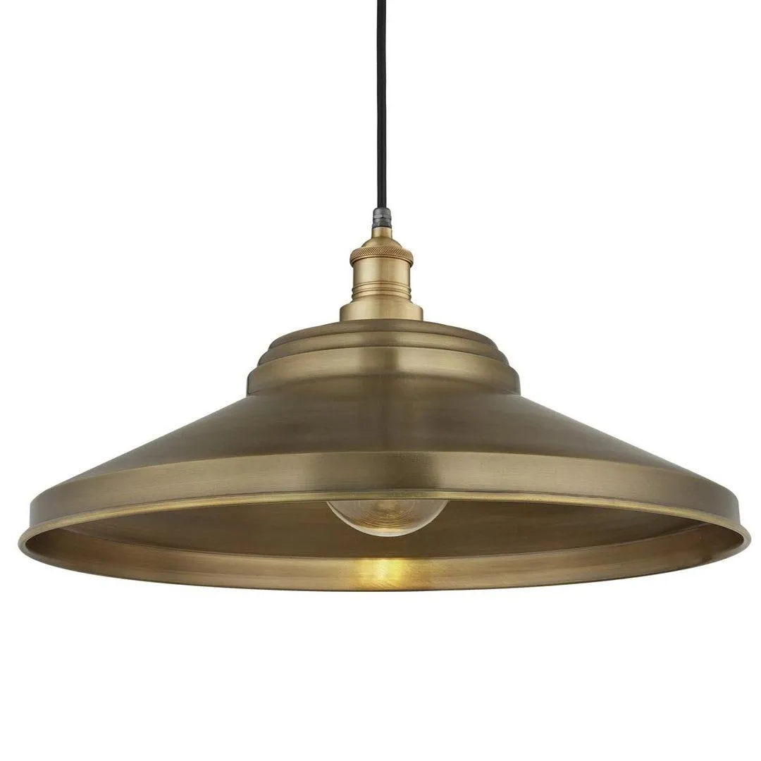 Brass Brooklyn Outdoor & Bathroom Step Pendant - Industville