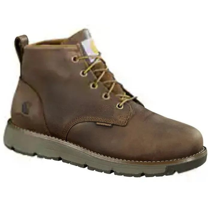 Carhartt Men's Millbrook Steel Toe WP Wedge Work Boot -Brown- FM5204-M