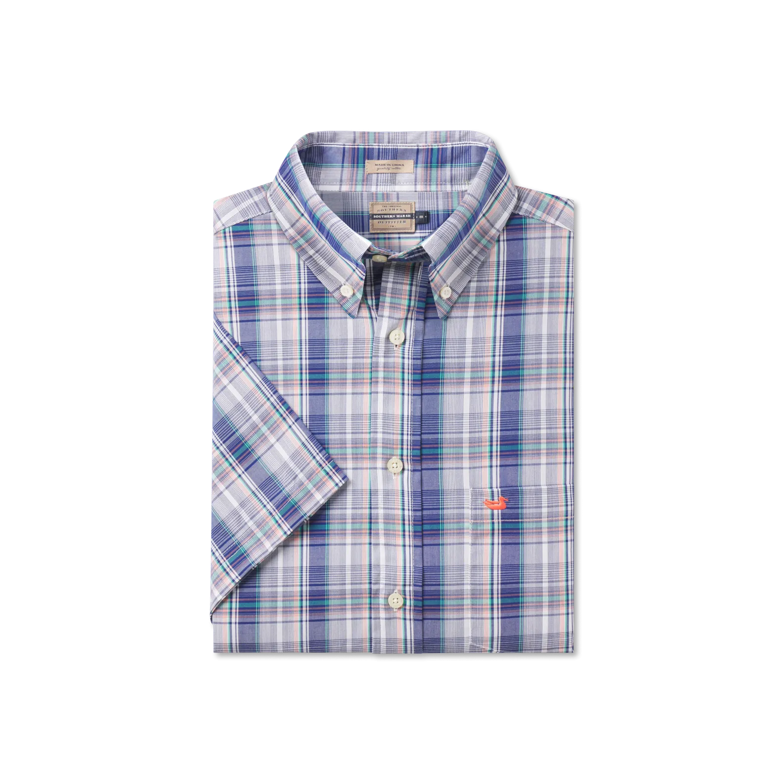 Catawba Plaid Dress Shirt - Short Sleeve