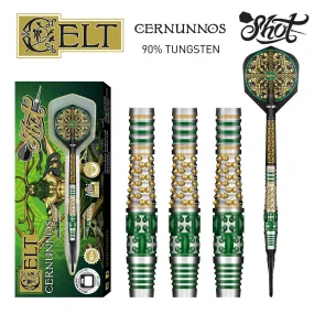 Celt Cernunnos Soft Tip Dart Set-90% Tungsten Barrels