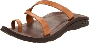 Chaco Womens Indigen Ecotread Leather Flip Flops SIZE 6