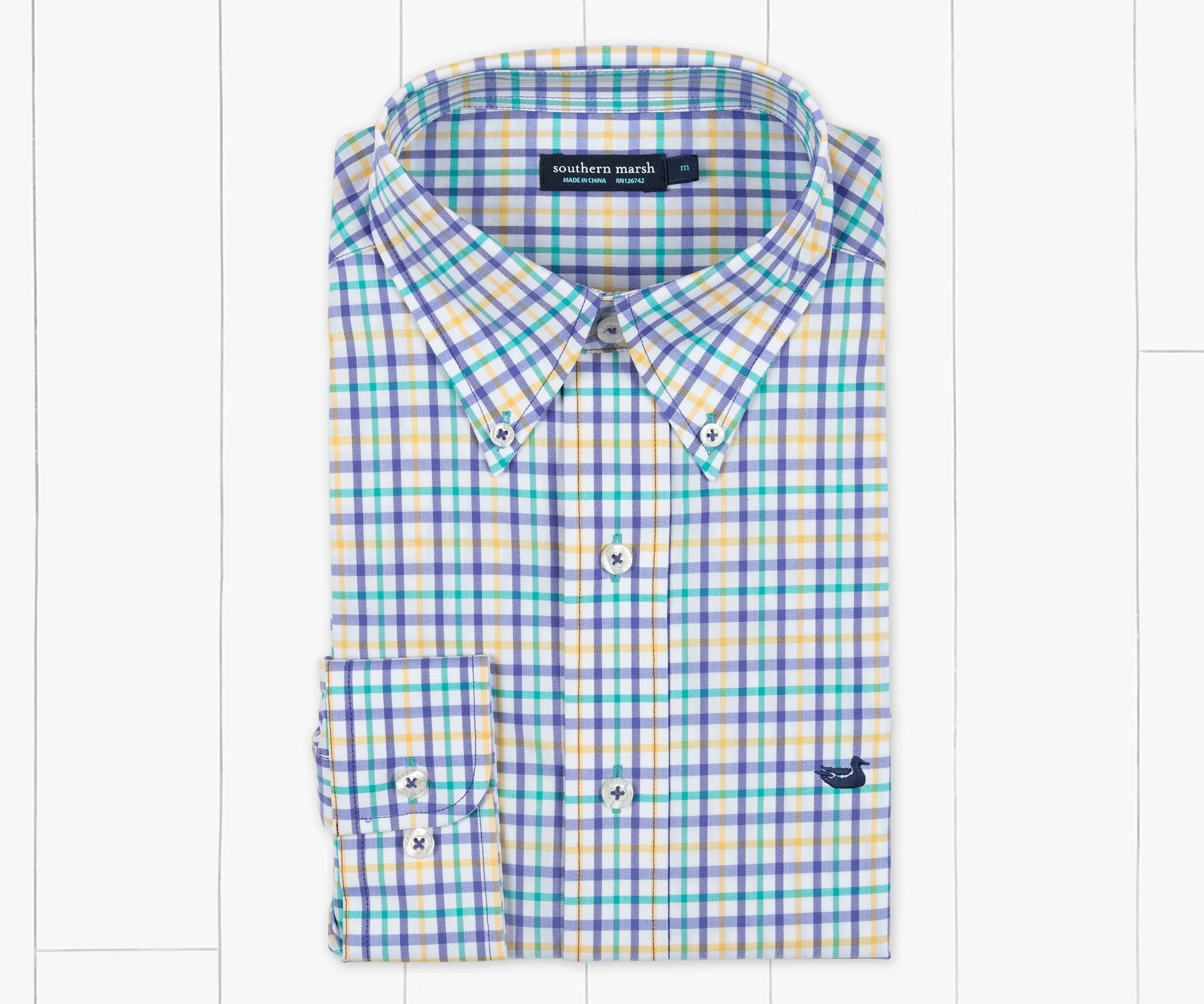 Chambers Performance Gingham Dress Shirt