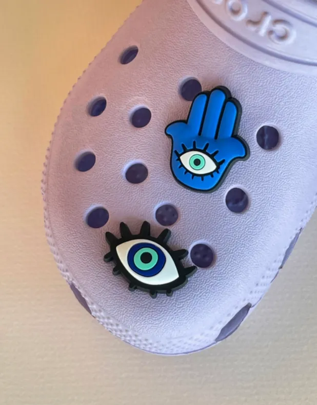 Evil Eye Clog Charms