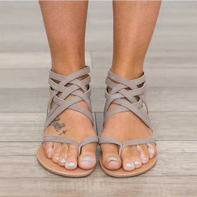 Fashion Women Summer Flat Sandals