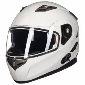 ILM Bluetooth Integrated Modular Flip up Full Face Motorcycle Helmet Model 953