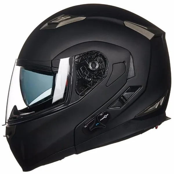 ILM Bluetooth Integrated Modular Flip up Full Face Motorcycle Helmet Model 953