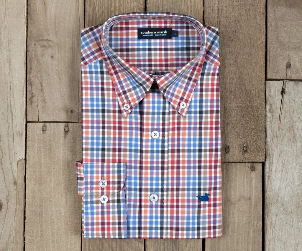 Juban Check Dress Shirt