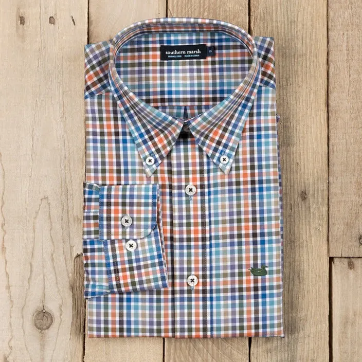 Juban Check Dress Shirt