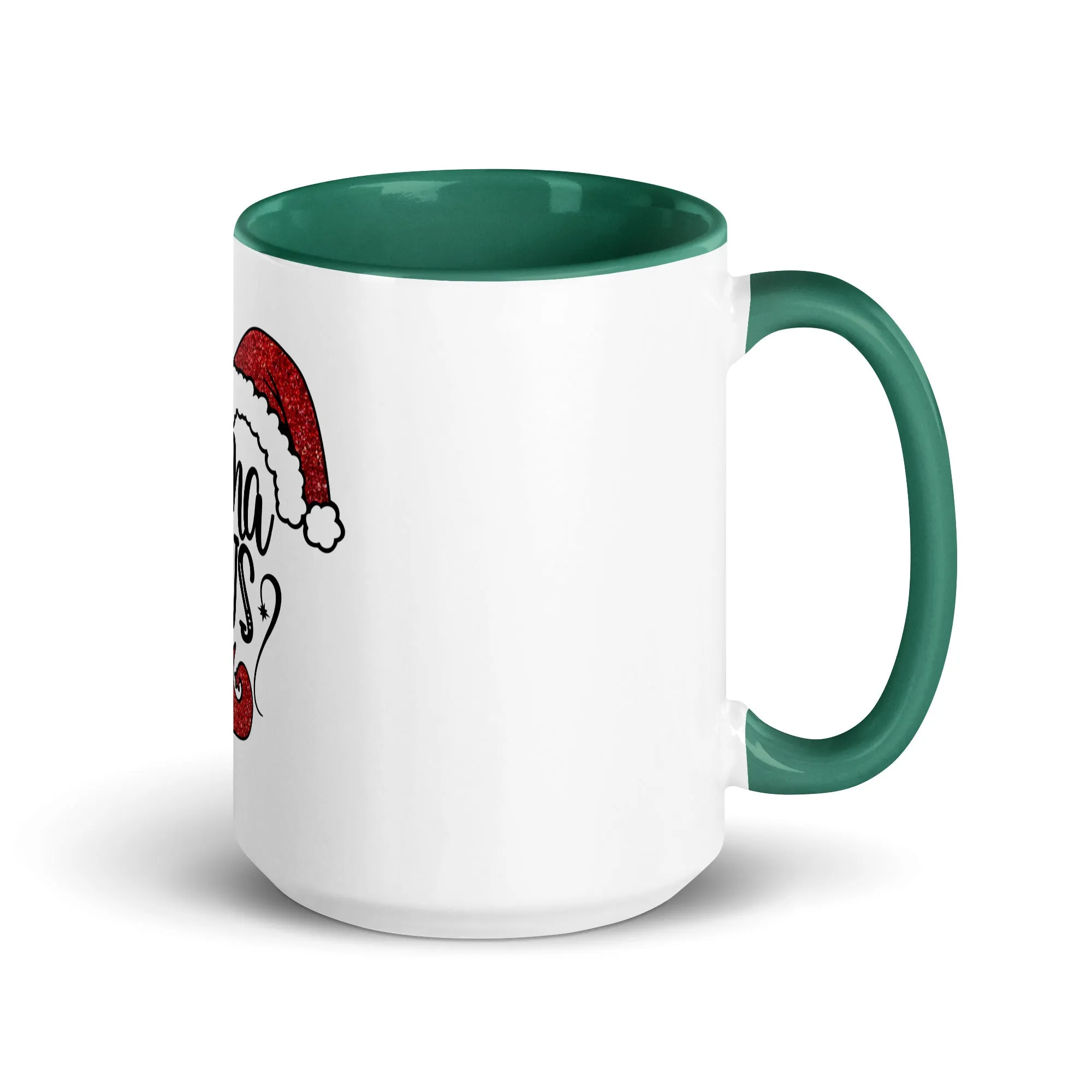 'Mama Clause" Mug with Color Inside