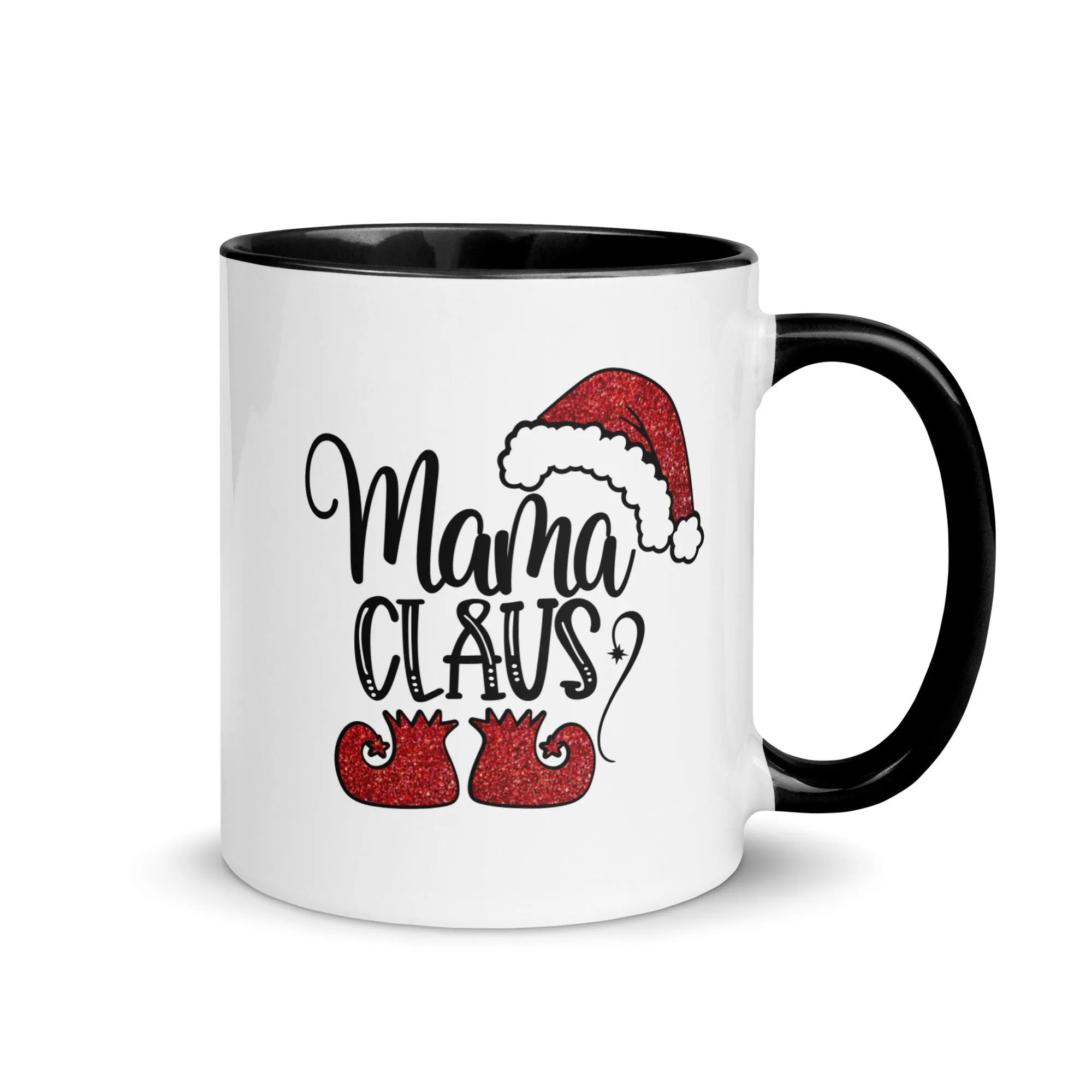 'Mama Clause" Mug with Color Inside