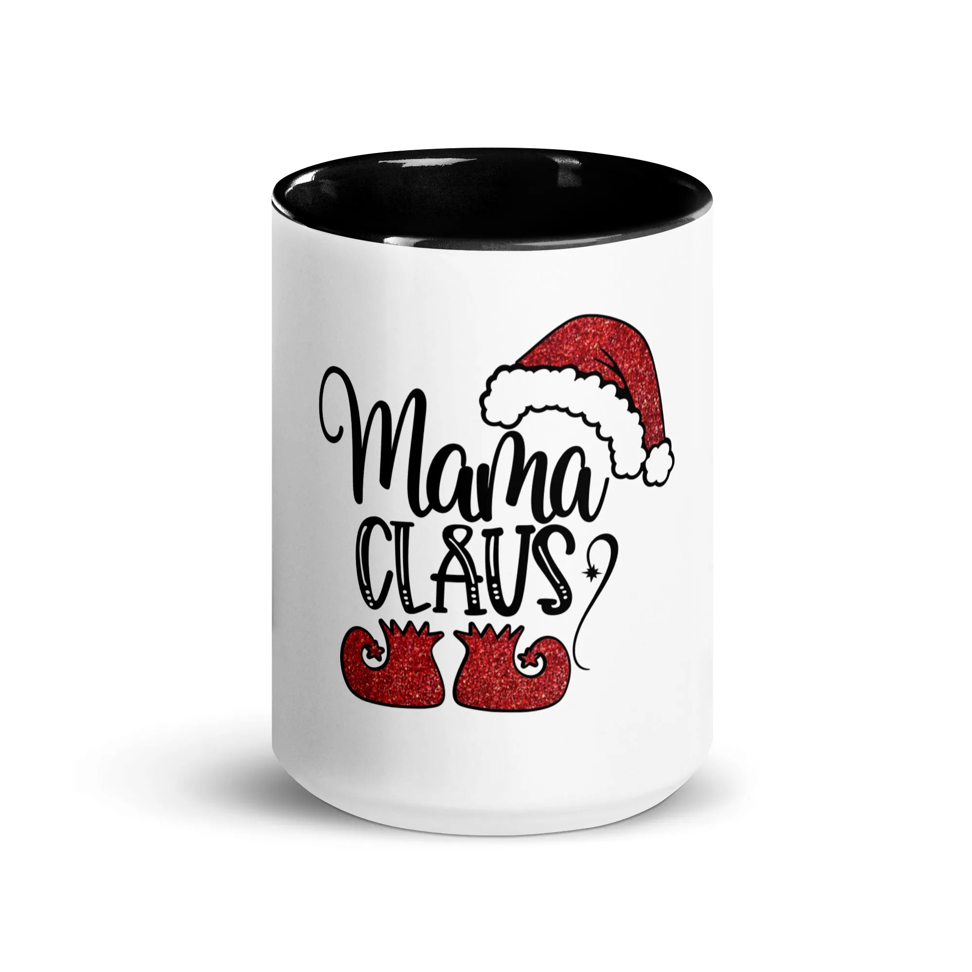 'Mama Clause" Mug with Color Inside