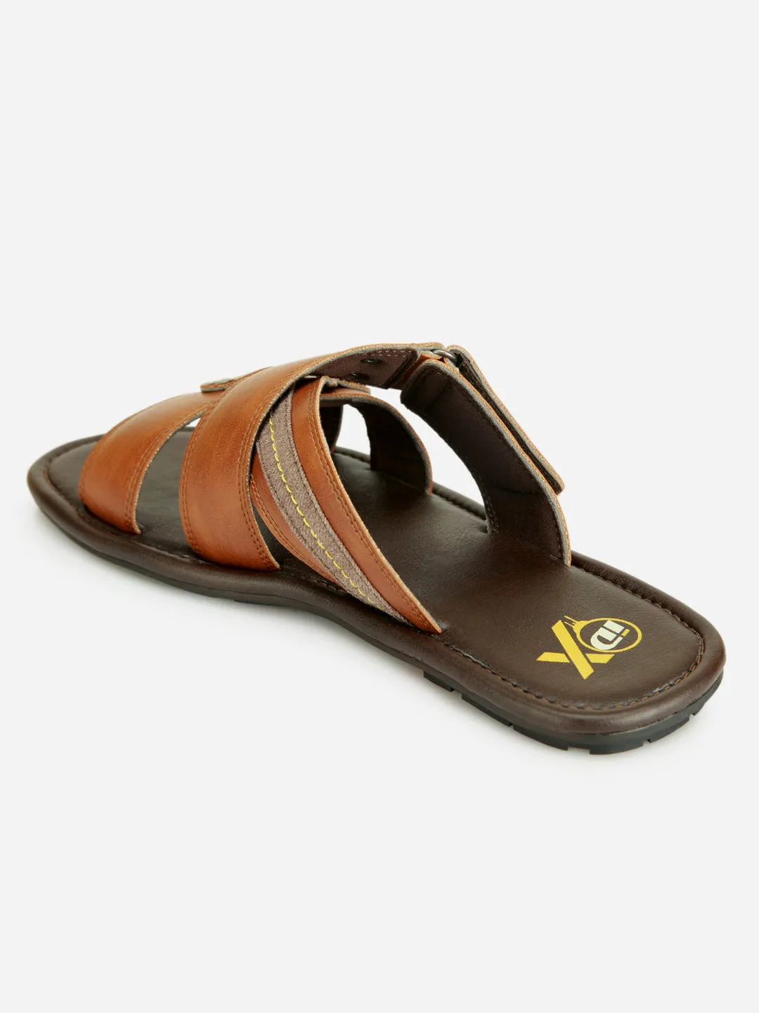 Men's Tan Slip On Sandal (IX5008)