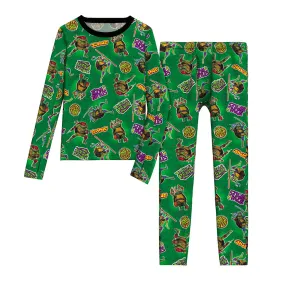 Nickelodeon's Teenage Mutant Ninja Turtles Boys Stretch Poly 2 pc. Long Sleeve Crew & Pant Set