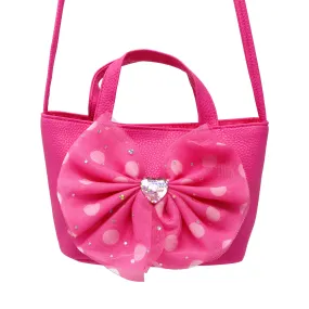 Pink Poppy Polkadot Bucketbag Handbag