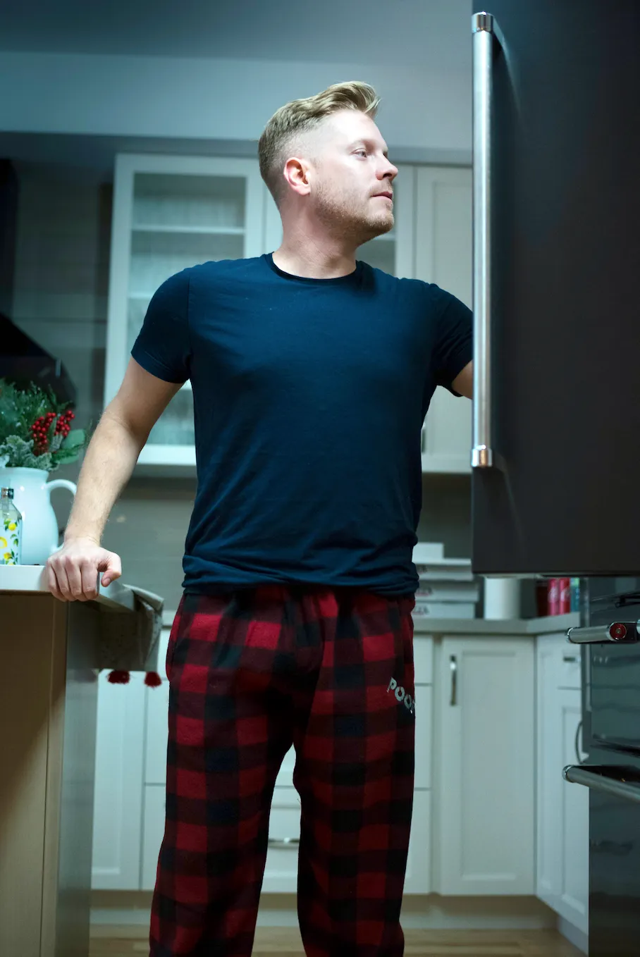 Pook Red Plaid Pajama Pants