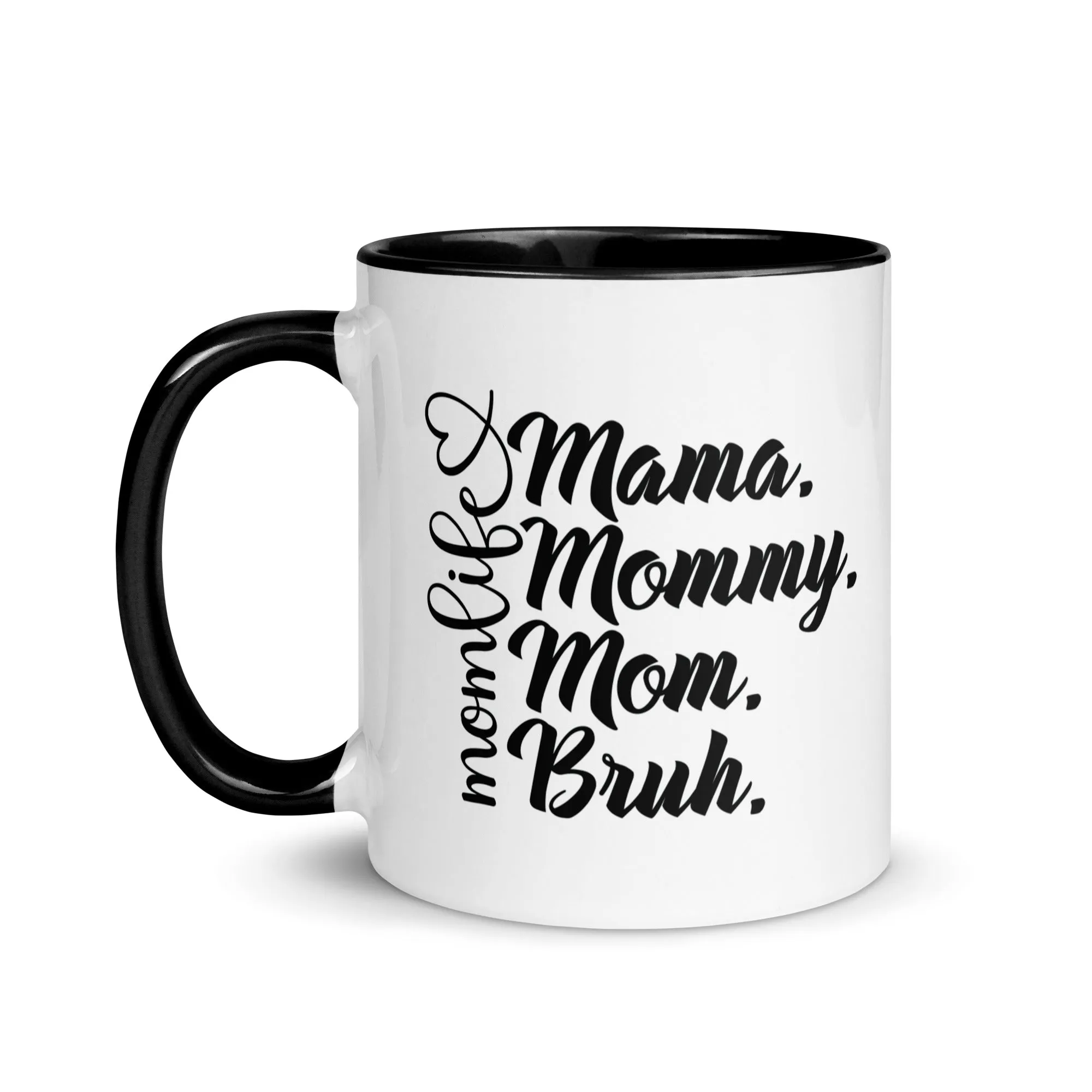 "Mom Life" Mug with Color Inside