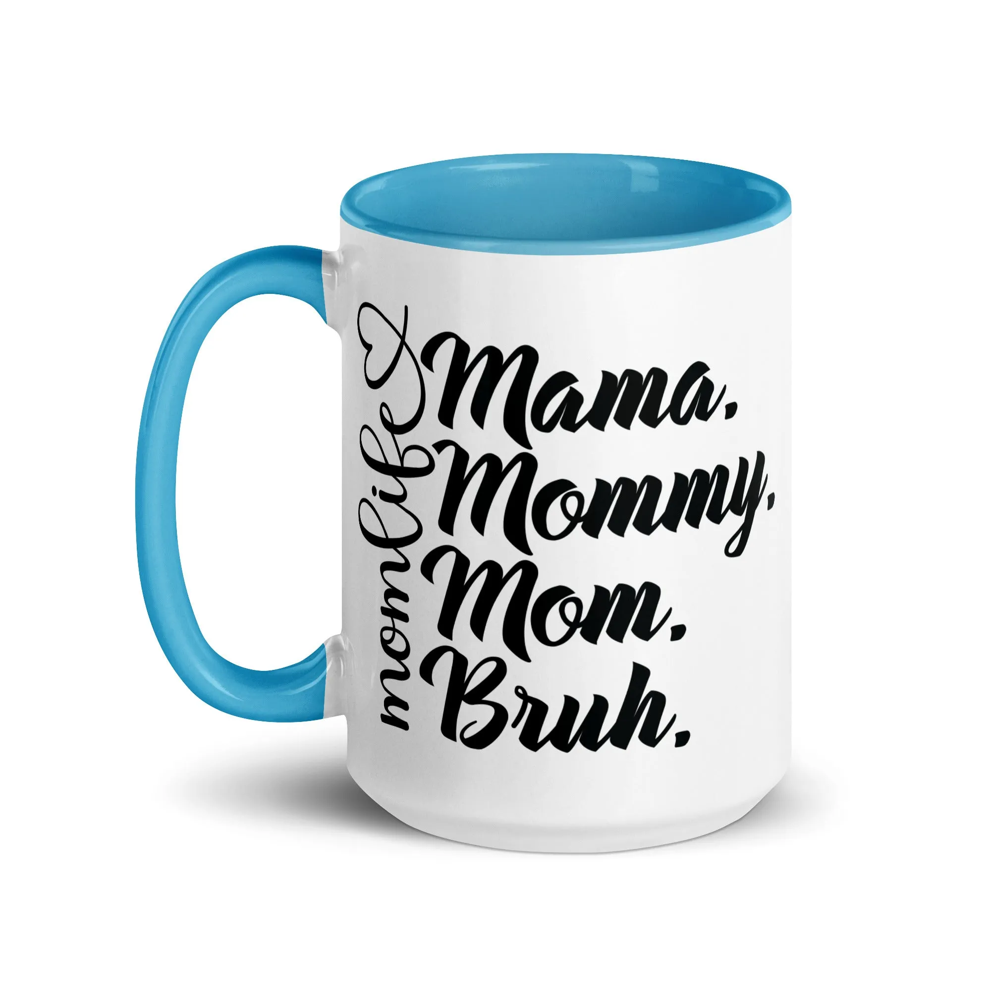 "Mom Life" Mug with Color Inside