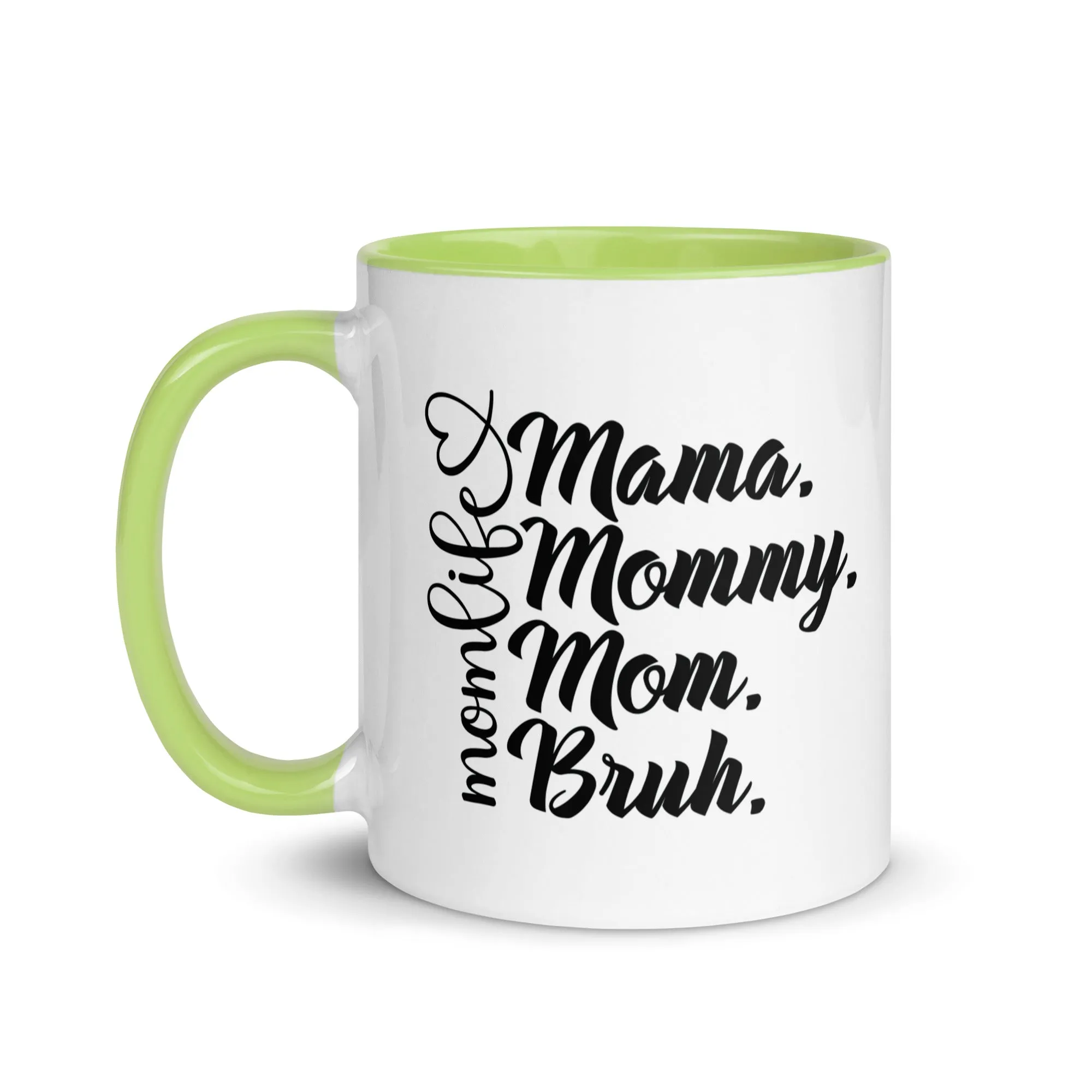 "Mom Life" Mug with Color Inside