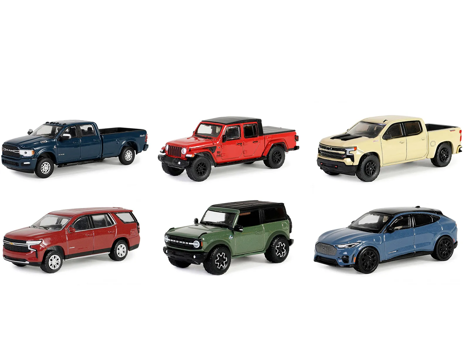 "Showroom Floor" Set of 6 Cars Series 5 1/64 Diecast Model Cars by Greenlight