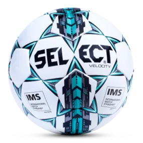 Select Sport Velocity Soccer Ball - White/Blue