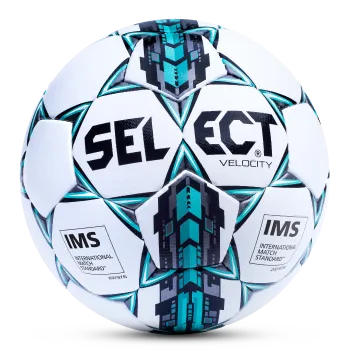 Select Sport Velocity Soccer Ball - White/Blue