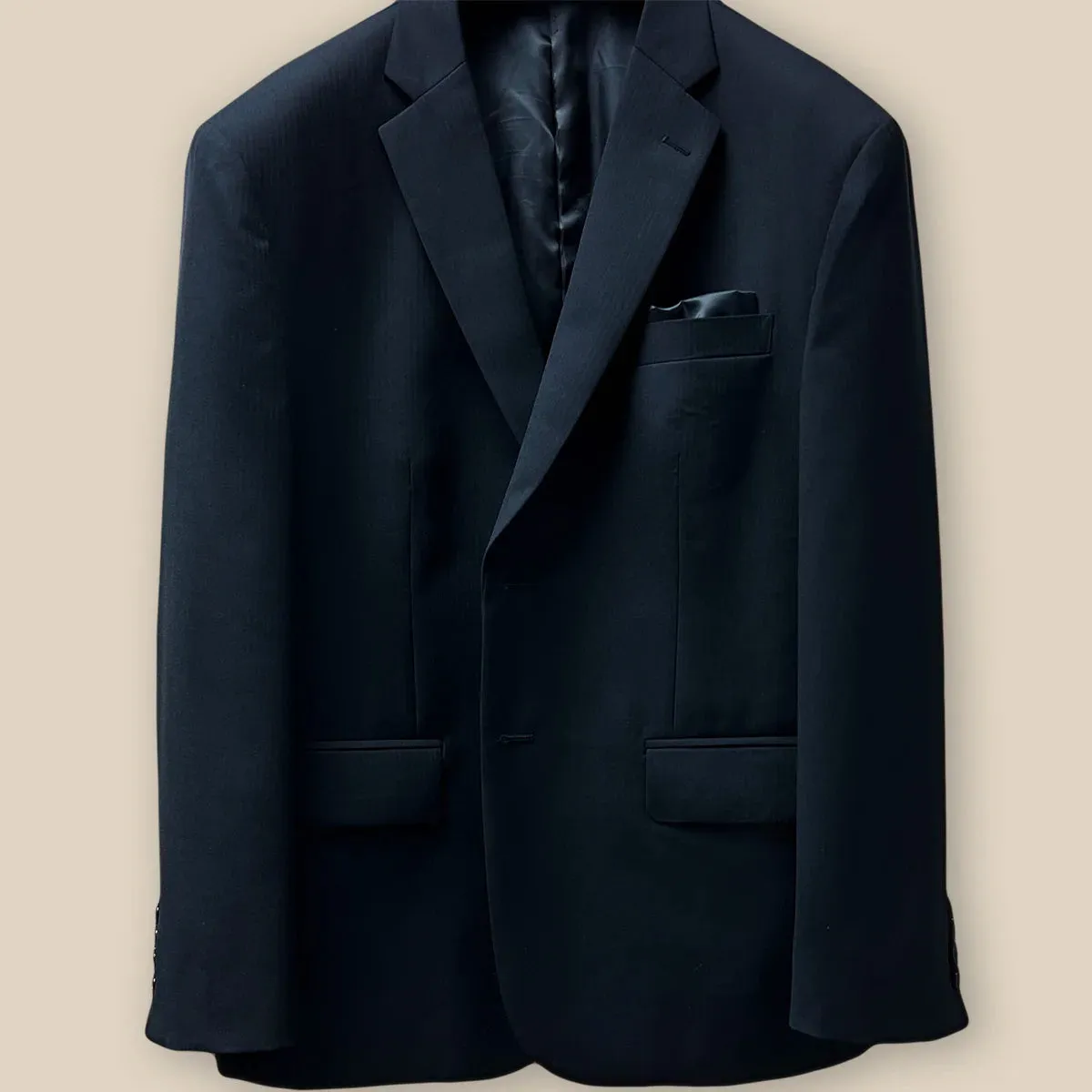 Westwood Hart Narrow Black Herringbone Men's Suit