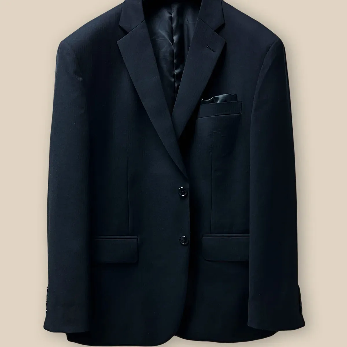 Westwood Hart Narrow Black Herringbone Men's Suit