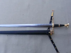 Writhen Hilt medieval longsword hand and a half